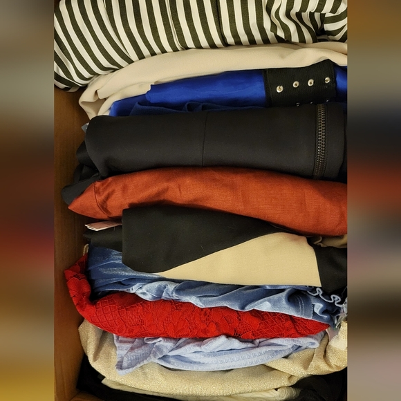 NWT Resellers Women's 10 piece Mystery Lot Mixed Brands/styles MINIMUM MSRP $400 - Picture 2 of 8